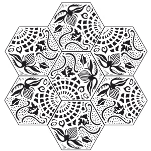 Composición 7 Panots Gaudí regalo Decoracion Composición 7 Panots Gaudí regalo Decoración