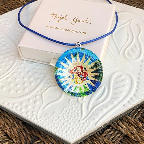 Collar Sol Invierno - Diseño Jujol y Gaudí Park Güell