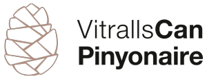Logo h Can Pinyonaire Anna Santolaria Vidrieras Girona Logo h Can Pinyonaire Anna Santolaria Vidrieras Girona