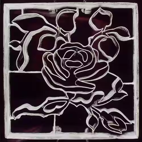 "Trepa" de msoaico artesanal de mosaico hidráulico | Pieza única hecha a mano