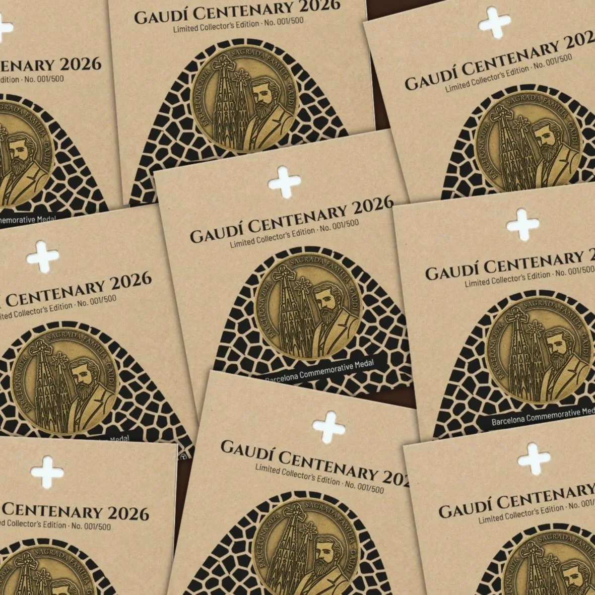 Medalla Gaudí Centenario 2026 · Edición limitada