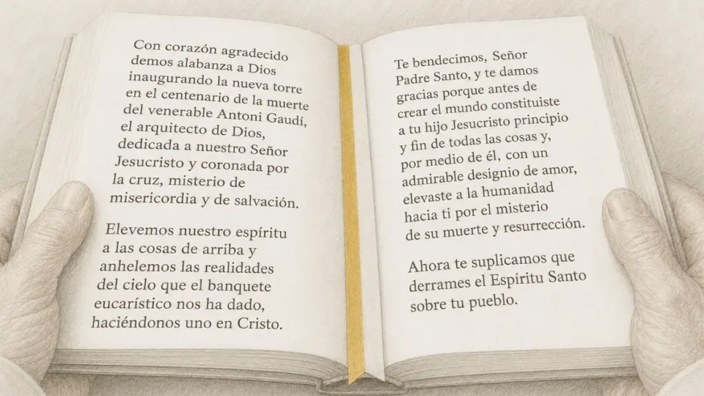 La oración del Papa en la Torre de Jesucristo
