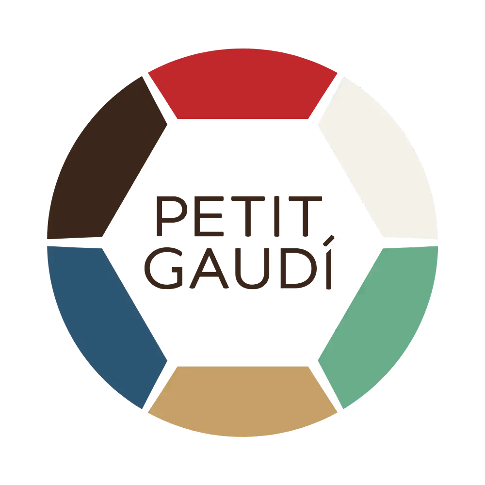 Logo de Petit Gaudí, marca de artesanía icónica vinculada a Barcelona, patrimonio y oficios artesanos
