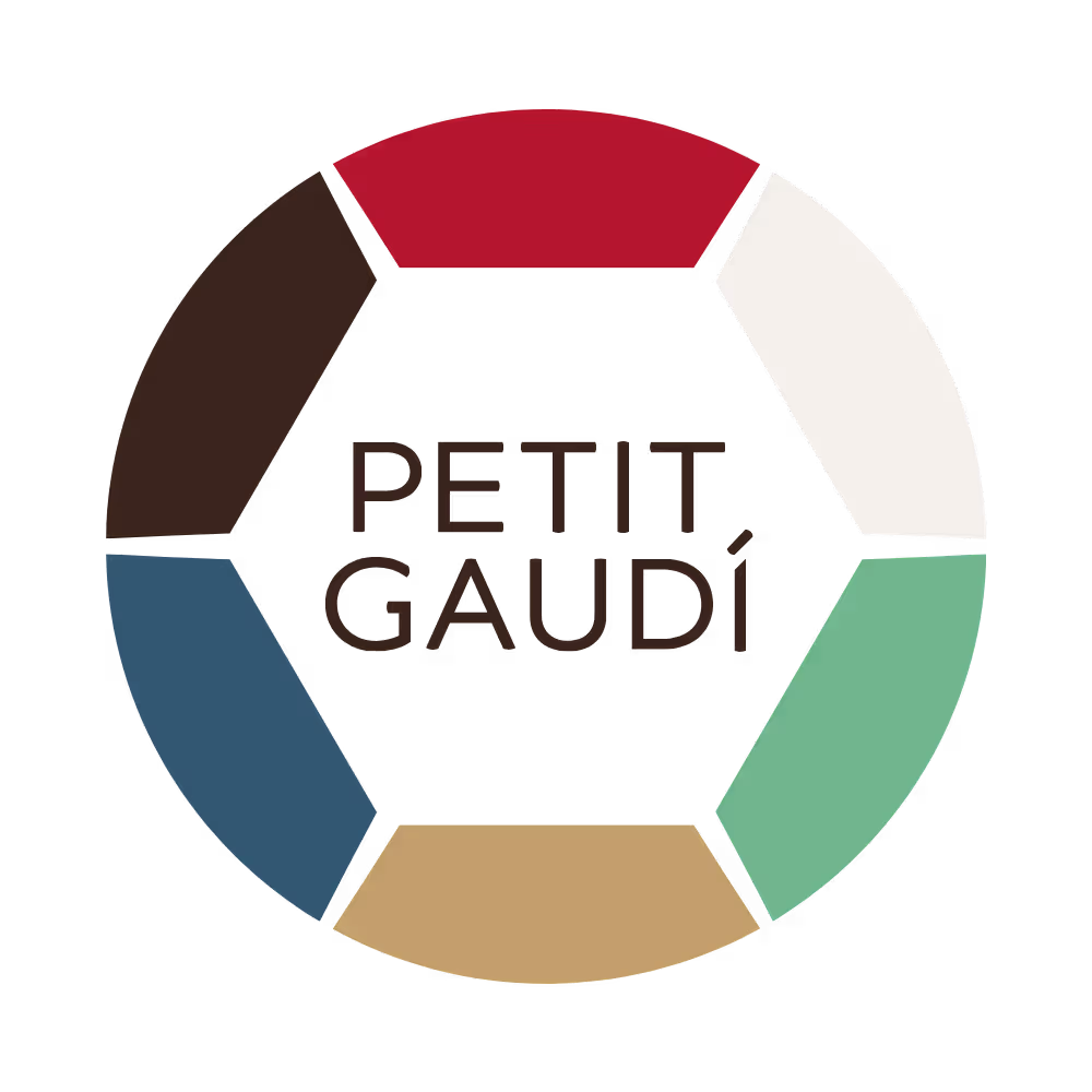 Logo de Petit Gaudí, marca de artesanía icónica vinculada a Barcelona, patrimonio y oficios artesanos