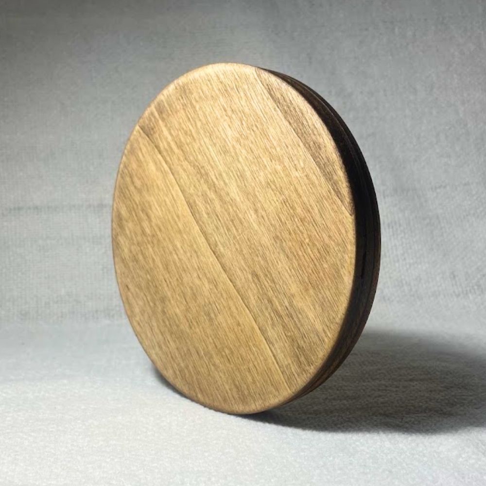 Parte posterior lisa del Puzzle Trencadís fabricado en madera de abedul